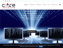 Tablet Screenshot of coresolutions.gr